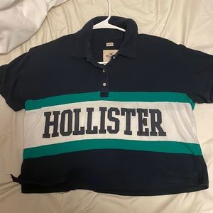 Hollister Cropped Collared Shirt